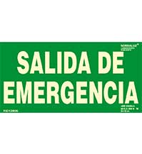 Señal de salida de emergencia