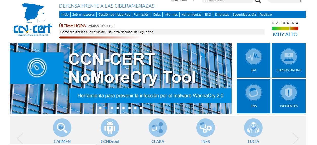 ccn cert gestionó 20.940 ciberincidentes en el sector público y empresas estratégicas en 2016