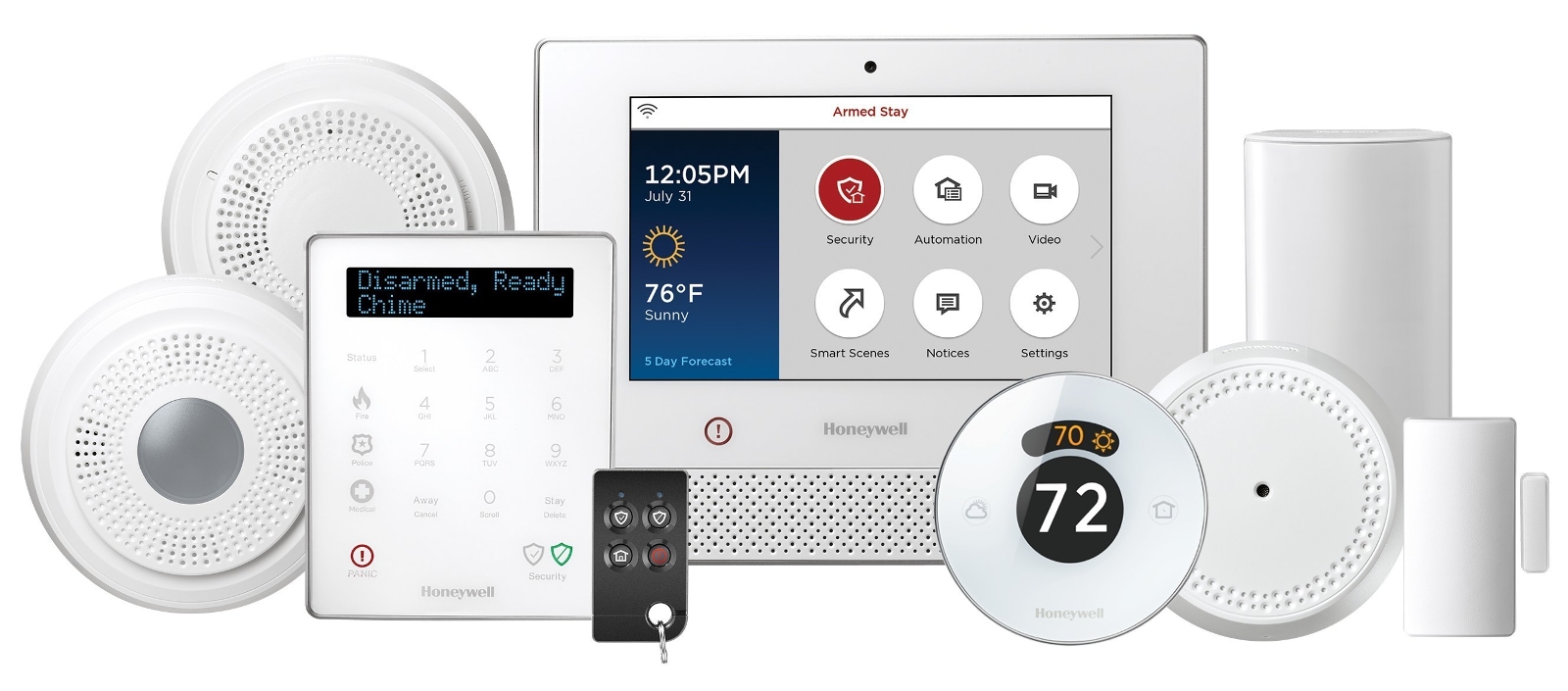 honeywell lyric home security